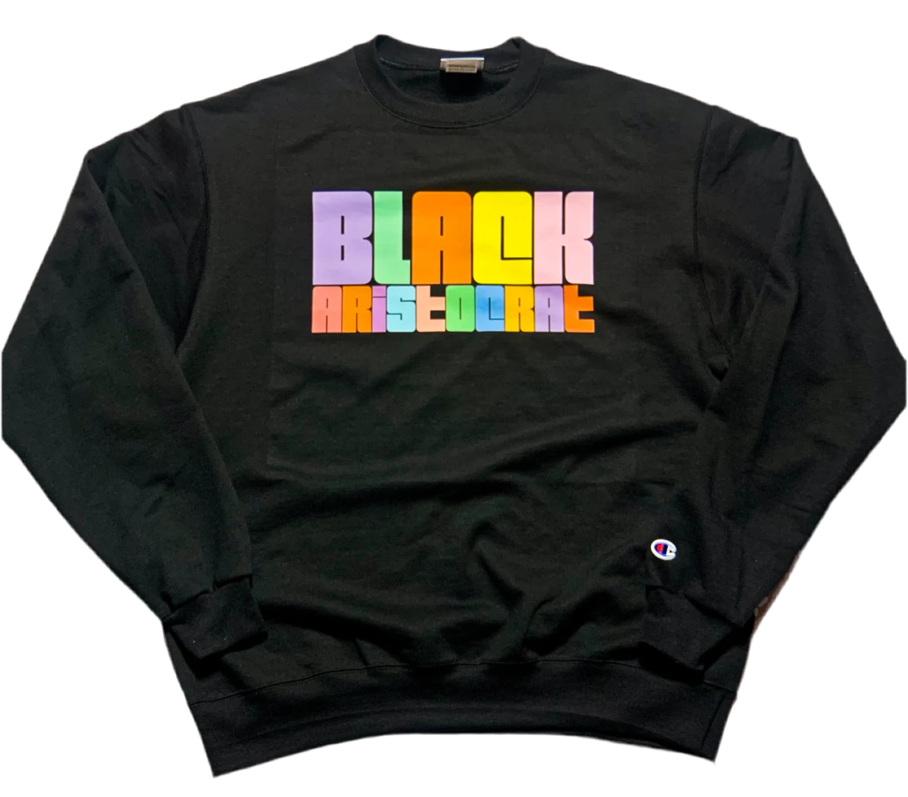 Black Aristocrat SKITTLES Crewneck